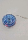 Vintage Yomega High Performance Yo-yo Blue Edge Clear Center Yoyo