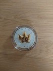 Canada Canada 2023 Maple Leaf 1oz Silvercoin Reverse Proof Partly Gold Plated 