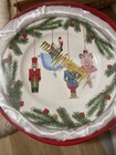 Neiman Marcus Nutcracker Salad dessert Plates Gift Set Of 4  Christmas Nm Bag