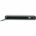 Apc Netshelter Switched Rack Pdu  1u  1ph  3 7kw 230v 16a Or 3 3kw 208v 16a  8 C