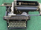 Antique Underwood No  5 Typewriter C1913 Original Serial 3737887-5 Usa