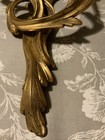 2 Arm Empire French 16  Sconce Gilded Bronze Candle Light Brass Louis Xv Antique