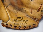 Rare Rawlings Baseball Glove Mm5 Rht Mickey Mantle Professional Model Ny Yankees