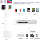 Sd Card Reader For Iphone  Memory Card Reader With Usb Camera Adapter Plug And P