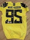 Oregon Ducks Game Used Jersey Keyon Ware-hudson Game Worn 