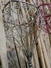 Vintage Wrought Iron Hanging Plant Baskets One Small And One Large