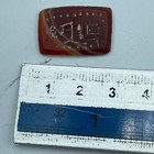 Authentic Ancient Roman Athlete Bust Carnelian Intaglio Circa 1st-2nd Century Ad