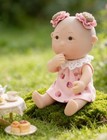 Mini Baby Doll  7 Inch Mini Baby Doll With 5 Movable Joints  Thumb-sucking Pink