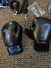 Kids Punching Bag Set W  Boxing Gloves   Wraps  Logest Hawk