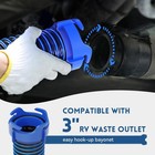 Rvsewer Hose 20ft sewer Hose For Rv Camper rv Sewer Hose Kit With Swivel Fitting