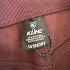 Nwt  K  hl Frost Softshell Pants Kalamata Straight Fit Size 14 Short Gorpcore