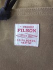Filson Tin Cloth Compact Briefcase   Nwt   Dark Tan   Msrp  299