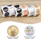 Thank You Stickers Small Business - 6 Rolls 3000 Pieces Thank You For Support   