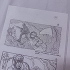 1997 Starship Troopers Original Hand Drawn Production Art Storyboard Concept Coa