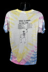 Vintage Grateful Dead 1987 Fall Tour T Shirt On The Road Again Tie Dye Size L 