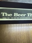 Vintage 1955 Schlitrz Beer Lighted Clock Working