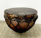 8x8 African Kettle Vintage Drum