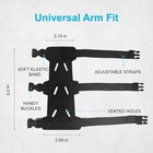 Archery Arm Guard  Adjustable Strap Buckle Bow Arm Guards   Forearm Protector Br