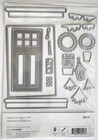Elizabeth Craft Designs Christmas Door Metal Cutting Die 1689 Scrapbook Craft