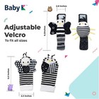 Baby Rattle Socks   Wrist Toys  set E  - Newborn Toys For Baby Boy Or Girl -    
