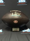 San Francisco 49ers Game Issued Super Bowl Liv Game Ball  095 W  49ers Coa