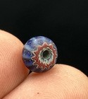 Rare 1590s 5 Layer Chevron Fur Trade Bead-pa-arrowhead-factory Hollow Site-ny
