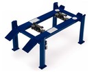 Blue Four Post Lift For 1 18 Scale Diecast Model Cars - Greenlight 12884