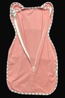 Baby Girl Size Small Pink Double Zipper Swaddle Wearable Blanket Wrap