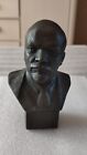 Vintage Soviet Leader Communism Bust Vladimir Lenin Sculpture Propaganda Ussr