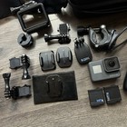 Gopro Hero 5 Black 4k Action Camera Bundle - Great Condition