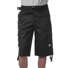Pro Club Men s Cotton Twill Cargo Shorts With Belt