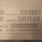 Jaws Original Us 1 Sheet Movies Poster 27 X 41 In   1975