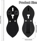 Police Badge Holder  Security Holder 9 7cm 3 5 2 7inch  Black 