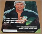 1977 Salem Cigarettes Print Ad Advertisement Page Seagram s Dry Gin Vintage