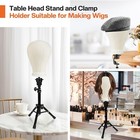 Aimei 23 Inch Wig Head Stand With Canvas Mannequin For Making And Display - I   