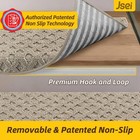 Jsei Bullnose Carpet Stair Treads  14 Pcs Non Slip Stair Treads For Wooden St