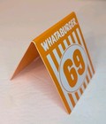 Whataburger  69 Table Tent Great Condition Authentic Rare Htf