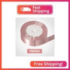 1 Inch 25 Yards Satin Ribbon  Rose Gold Ribbon For Gift Wrapping  Crafts  Gifts 