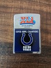 Zippo Lighter Indianapolis Colts Super Bowl Xli Champions Football Silver 