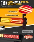 Hlauto 1002l Emergency Strobe Traffic Advisor Light Bar 40led Dash Safety