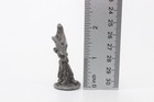 Fantasy Wizard Sorcerer Casting Spell - 2 25  Pewter Metal Miniature Figurine