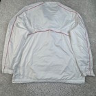 Georgia Bulldogs Jacket Mens Xl White Red Ga Dawgs 1 4 Zip Uga Nike Windbreak