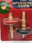 Vintage Classic Spinning Tops 2 Wooden Tops Fundex Games 2005