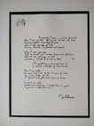 John Lennon Borrowed Time Lyrics 438 1000 Official Bag One Arts Beatles Framed