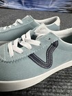 Vans Suede Leather Low Top Sneakers Blue White Retro Casual Shoes Women 6