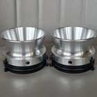 2x 10 5 1 4 Inch Silver Nab Hub Adapters For Technics Reel To Reel Tape Recorder