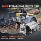 Hydraulic Wood Log Splitter Pump 16gpm 2 Stage 4000psi Hydraulic Gear Pump
