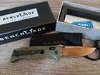 Benchmade Mini Adamas 273fe-2 - Cpm Cruwear Steel  Burnt Bronze Bade  Od G10
