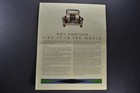 1930 Nash 400 Eight Brochure Folder Cabriolet Coupe Sedan Nice Original 30