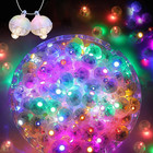 Mini Led Lights 50pcs Blinking Colorful Balloons String Lights For Party